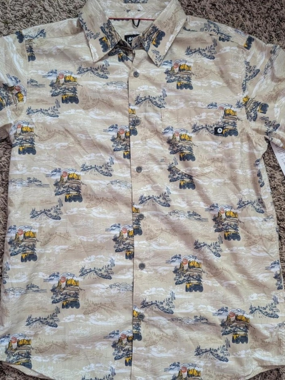 Men's Marmot Beige Tan 4x4 Medium